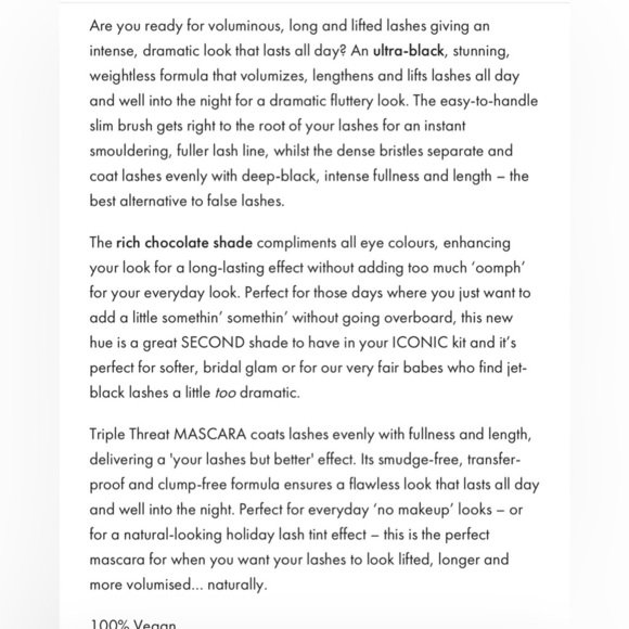 Iconic London Triple Threat Mascara in Black - Picture 11 of 13